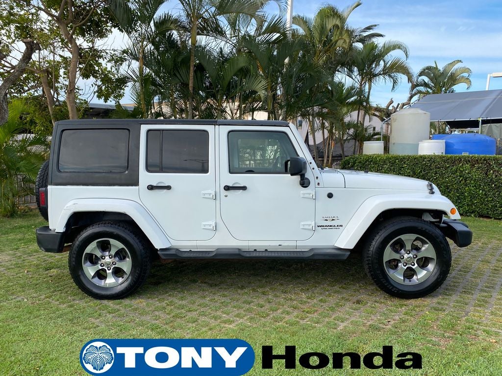 2016 Jeep Wrangler Unlimited Sahara