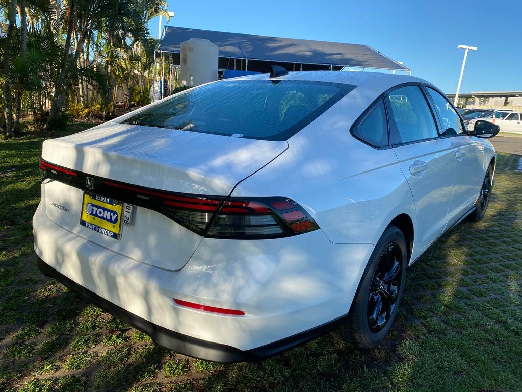 2025 Honda Accord SE