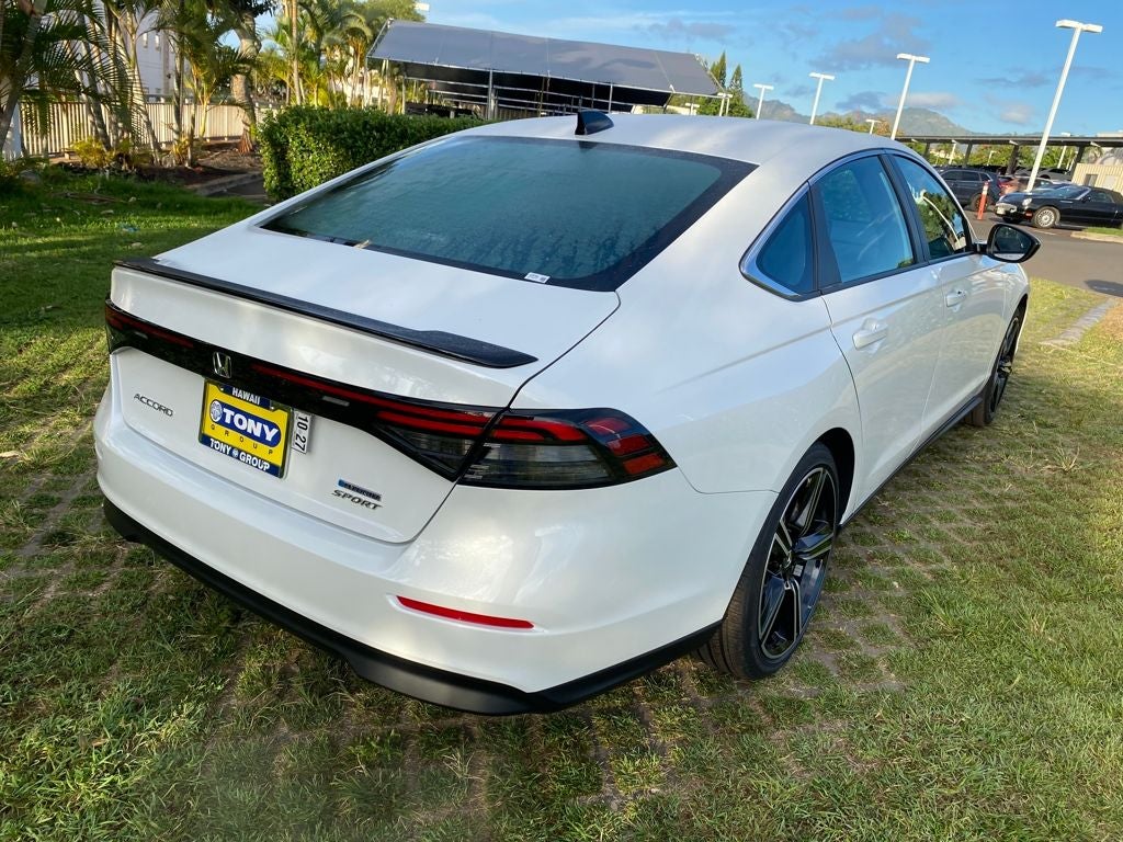 2025 Honda Accord Hybrid Sport
