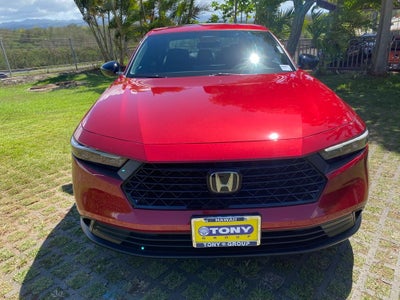 2025 Honda Accord Hybrid Sport