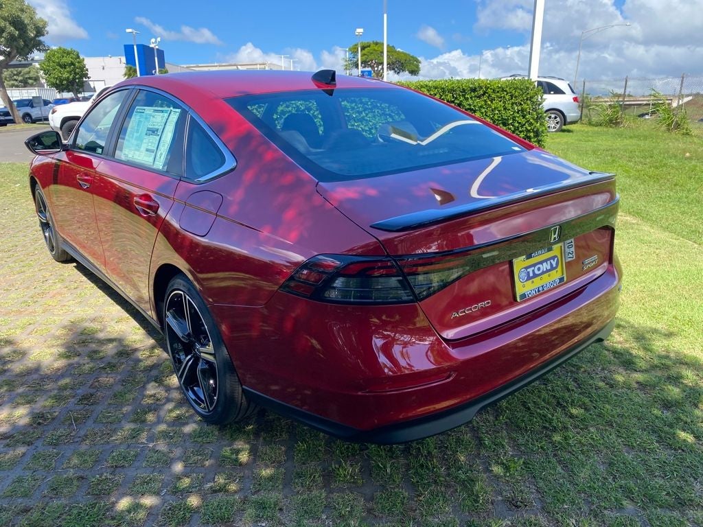 2025 Honda Accord Hybrid Sport