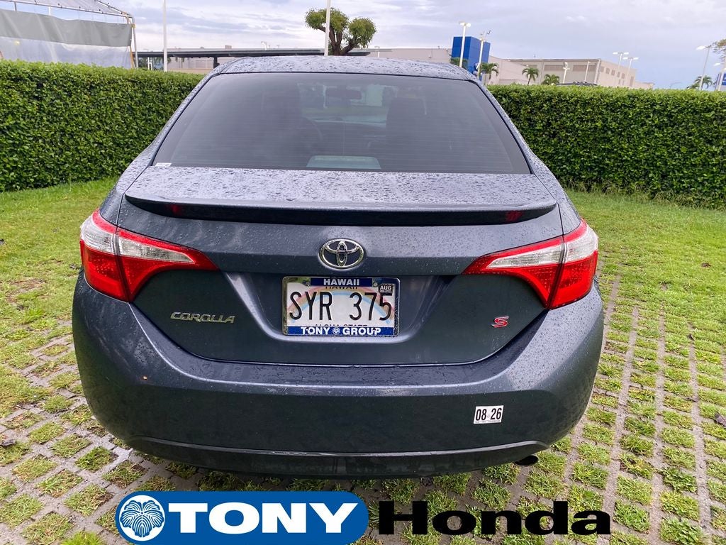 2016 Toyota Corolla S