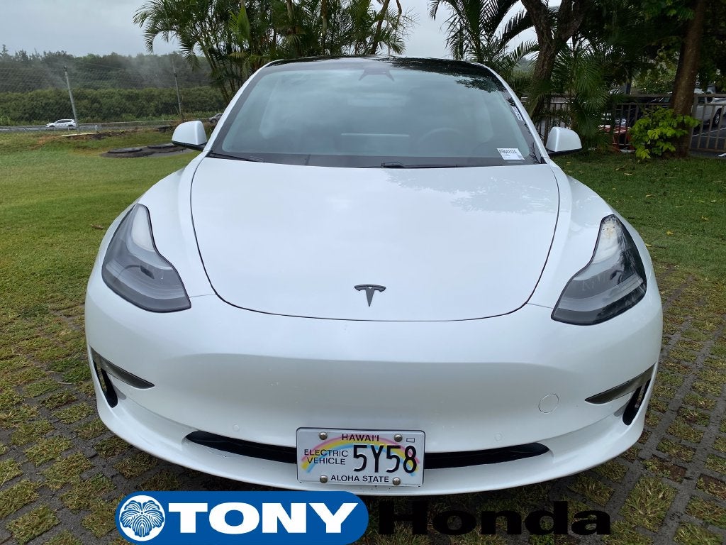 Used 2021 Tesla Model 3 Base with VIN 5YJ3E1EB3MF010009 for sale in Waipahu, HI