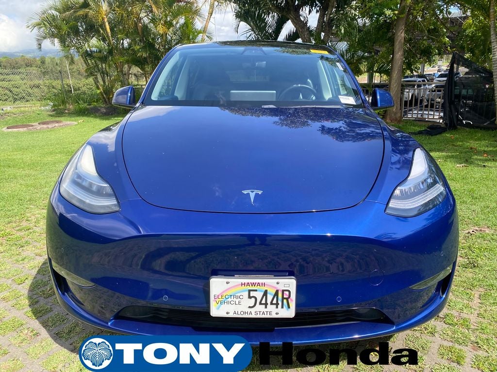 Used 2021 Tesla Model Y Long Range with VIN 5YJYGDEE0MF078649 for sale in Waipahu, HI