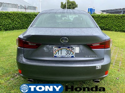 2016 Lexus IS 200t