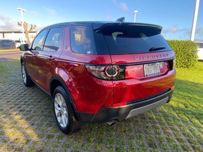 2019 Land Rover Discovery Sport SE