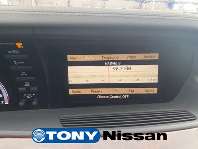 2012 Mercedes-Benz S 550 S 550 Base