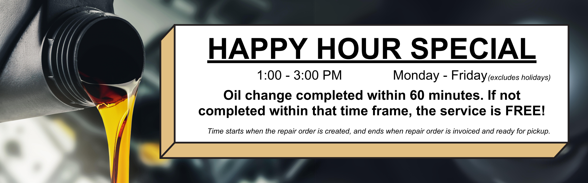 Happy Hour Special