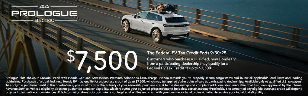 2025 Honda Prologue for Sale Waipahu HI